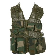 101Inc - Kinder Tacticalvest Woodland